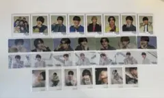 なにわ男子CD・アルバム特典 クリアカード、トレーディングカード、チェキ風カード