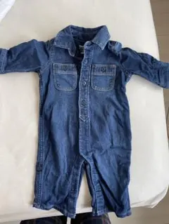 gap デニムロンパース
