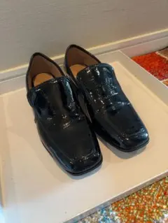 【美品】ZARA エナメルシューズ