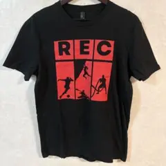 DISTRICT カレッジ Tシャツ スポーツロゴ Mサイズ ブラック 黒