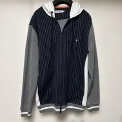 最終価格！ハッシュパピー❤︎スウェットとニットのドッキングパーカー⭐︎美品！