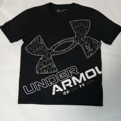 UNDER ARMOUR ロゴTシャツ ブラック SMサイズ