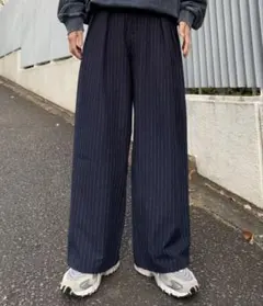 CIAOPANIC TYPY タックボリュームワイドスラックスパンツ