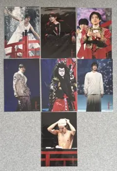 滝沢歌舞伎ZERO FAINAL ステージフォト 目黒蓮さん 7枚セット