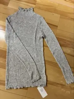 ユナイテッドアローズ　タートルニット　グレー