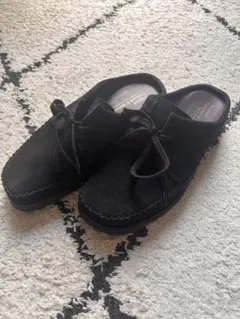 Original Padmore & Barnes黒 スエード モカシンのサムネイル