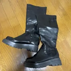 SH☆miniaロングブーツ39ファスナー