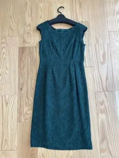 ⭐︎A•S•P⭐︎総レースグリーンパーティードレス