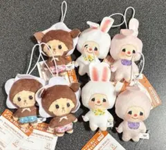 【値下中】新品 モンチッチ マスコット キーホルダー約8cm 7体セット