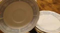 （美品）ノリタケ　レースウッドゴールド　お皿?　カップ皿?　16cm　5枚セット