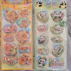 ぷくぷくウォーターシール 2枚セット