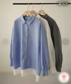 レースレイヤードオーバーシャツ