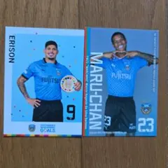 川崎フロンターレ 選手カード ERISON 9 マルシーニョ 23