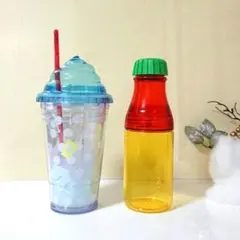 Starbucks サニーボトル ビタミンカラー &フラペチーノタンブラー