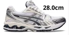 アシックス ASICS GEL-KAYANO 14 ホワイト/ミッドナイト
