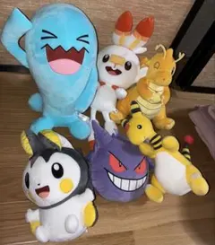 未使用 アルセウス 色違いのセレビィ デデンネ ミュウ ぬいぐるみ 4点セット 未使用 アルセウス 色違いのセレビィ デデンネ ミュウ ぬいぐるみ 4点