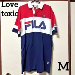 Lovetoxic ラブトキシック FILA ラガーワンピース M レッドのサムネイル