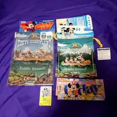 ディズニーランド39周年 クリアホルダー 巾着 Today等