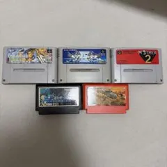 スーパーファミコン ファミコン ソフト 5本セット