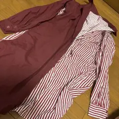 axes アシンメトリーロングシャツ