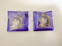 鬼滅の刃 バレンタイン 2026 アニマルクッキーバッジ 嘴平伊之助 2個