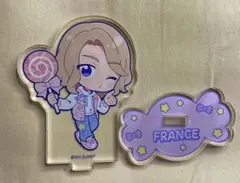 ヘタリア フランス ミックスガーデン コラボカフェ ランダムアクリルスタンド