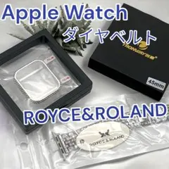 【新品未使用】未開封 Apple Watch ダイヤ バンド メンズ45mm