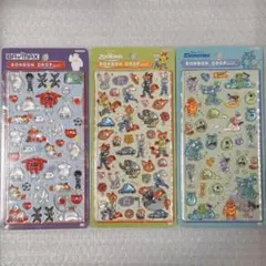 【正規品】ボンボンドロップシール　ズートピア　モンスターズインク　ベイマックス