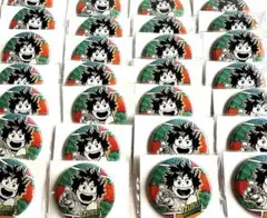 僕のヒーローアカデミア コレクション缶バッジプチ 子供時代 緑谷出久 30点