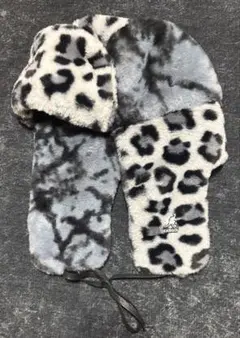 KANGOL カンゴール WILD FUR TRAPPER LEOPARD L