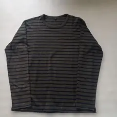 00s old uniqlo ボーダーロンt y2k archive