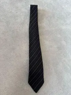 黒 ストライプ ネクタイ
