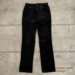 USA製Levi’s 517ブラックデニムウィメンズ 希少 ブーツカット#795