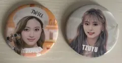 TWICE TZUYU ピンバッジ 2個セット