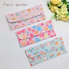 洗える！3個セット 布製エジソン箸が入る子供カトラリーケース お箸袋 No.20