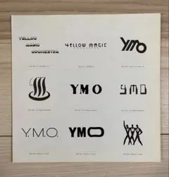 YMO ステッカー シール 非売品