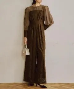 パンツドレス 結婚式