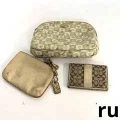 小物 vintage coach coin case porch Set of 5 vintage coach coin case porch Set of 5 - メルカリ
