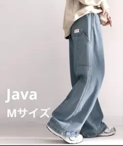 JaVa ジャバ別注　メンズライク ペインター ツイル ＆ ワイド デニム