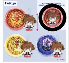 キングダム ハーツ ダイブ・トゥ・ハート ポーチ＆指パペット セット 青