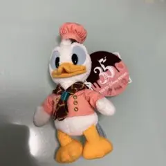 ドナルドダック　ぬいぐるみバッジ　ディズニーリゾート35周年