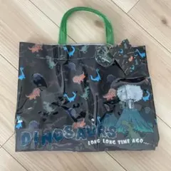 【新品】恐竜　ビニールビーチバッグ　プールバッグ　水泳　海　海水浴