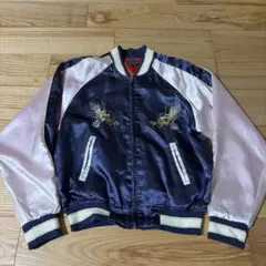●ドラゴン刺繍 ネイビー ベルベット●スカジャン ピンクドラゴン 2026年最新】ピンクドラゴン スカジャンの人気アイテム - メルカリ