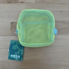 MARK'S MESH Collection スクエアポーチ カクタスライム