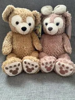 ダッフィー&シェリーメイ ぬいぐるみセット 新品未使用品