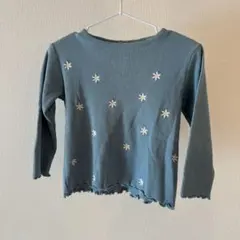 ZARA KIDS 花刺繍 長袖カットソー　 92サイズ