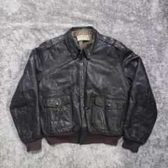 【70~80s】L.L.Bean A2 SCOVILLジップ フライトジャケット