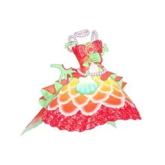 マーメイドグランプリレッド ワンピース