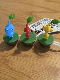 ピクミン ゆらゆらフィギュアセット TAITO 氷、黄色、赤色