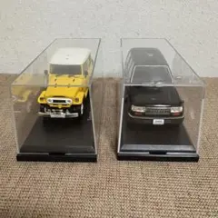 アシェット 国産名車コレクション ランドクルーザー40 ランクル80 セットのサムネイル